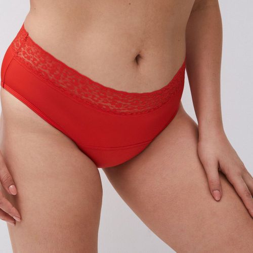 Shorty de règles avec bande dentelle léopard - S - Undiz - Modalova