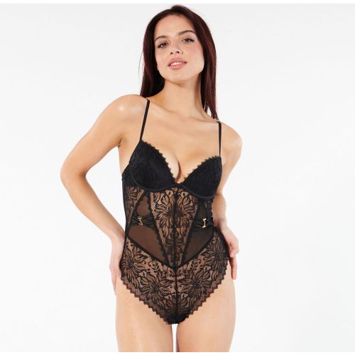 Body push-up avec dentelle florale - XS - Undiz - Modalova