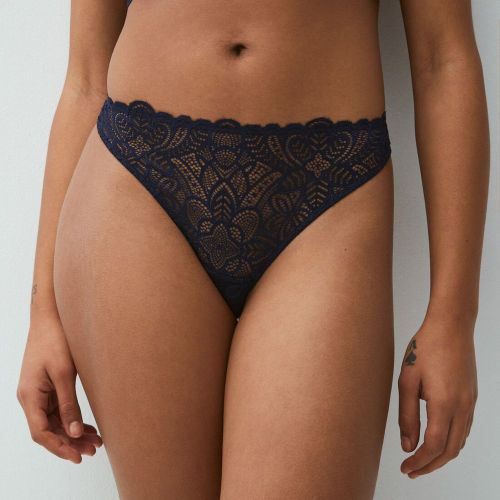 Tanga en dentelle florale - XS - Undiz - Modalova