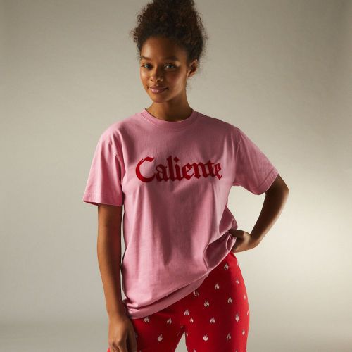 T-shirt avec écrit 'caliente' - XS - Undiz - Modalova
