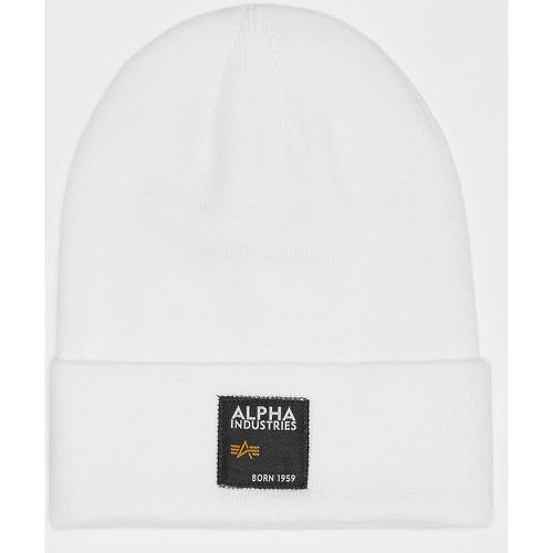 Label Beanie, , Accessoires, en , taille: ONE SIZE - alpha industries - Modalova