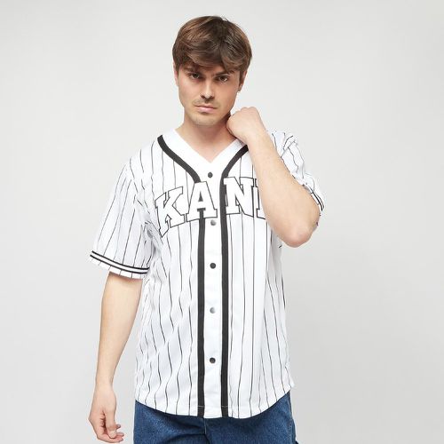 Serif Pinstripe Baseball Shirt, , Apparel, en , taille: S - Karl Kani - Modalova