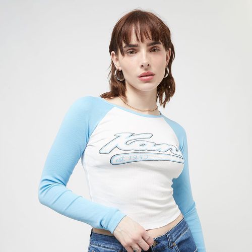 Varsity Crop Block Rib Longsleeve, , Apparel, en , taille: XS - Karl Kani - Modalova