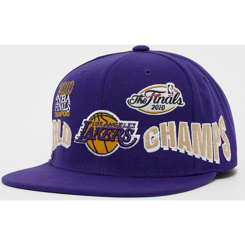 World Champs Snapback MLB Los Angeles Lakers, , Accessoires, en , taille: ONE SIZE - Mitchell & Ness - Modalova