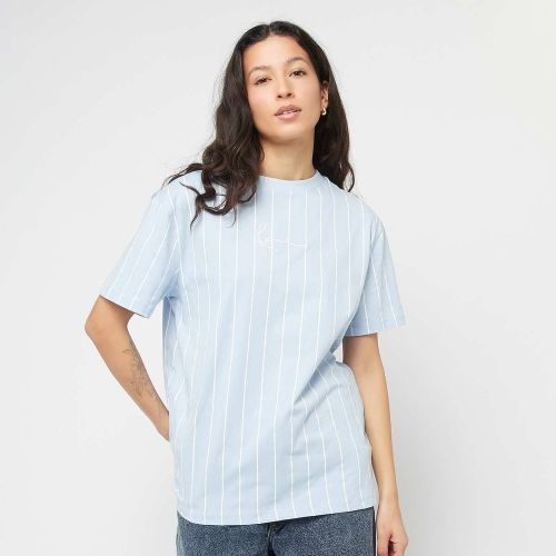 Small Signature Essential Pinstripe Oversized Tee Femme T-Shirts & Polos Taille XS Vêtements - Karl Kani - Modalova