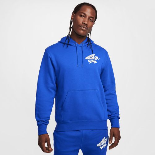 M NK CLUB BB PO HOODIE NVLTY game royal/game royal/sail, , Apparel, en , taille: S - Nike - Modalova