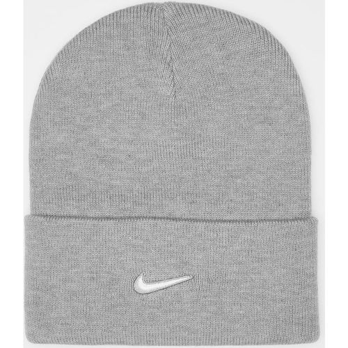 U NK PEAK BEANIE TC SWSH F24 L d grey heather/white, , Bonnets, en , taille: ONE SIZE - Nike - Modalova