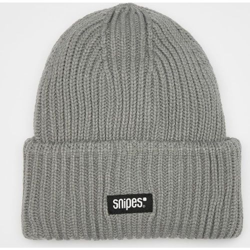 Woven Logo Knit Beanie grey, , Accessoires, en , taille: ONE SIZE - SNIPES - Modalova