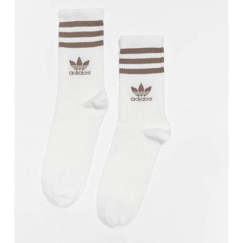 CREW SOCK 3STR white/brown, , Chaussettes, en , taille: 37-39 - adidas Originals - Modalova