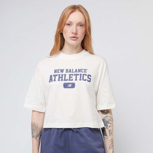 Heritage Relaxed T-Shirt Femme T-Shirts & Polos Taille XS Vêtements - New Balance - Modalova