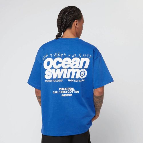 Ocean Swim Oversized T-Shirt Homme T-Shirts & Polos Taille L Vêtements - Another Cotton Lab - Modalova