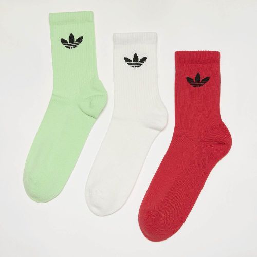 PACK - Trefoil Cushion Crew Socken Unisex Chaussettes Taille 37-39 Vêtements - adidas Originals - Modalova