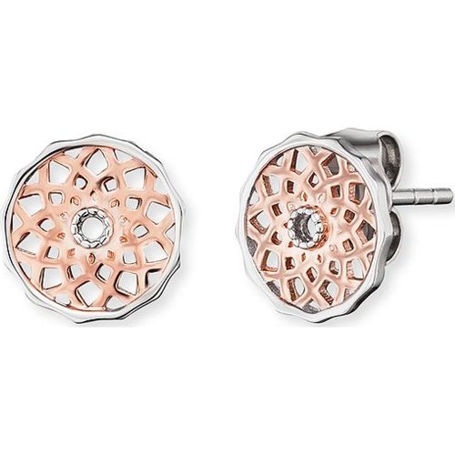 Boucles d'oreilles à fermoir à poussette ERE-DREAM-BICOR-ST 925 Argent rhodié - Engelsrufer - Modalova