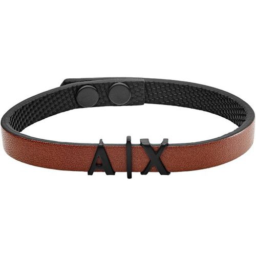 Bracelet AXG0054001 Cuir, Acier inoxydable - Armani Exchange - Modalova