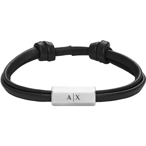 Bracelet AXG0095040 Cuir, Acier inoxydable - Armani Exchange - Modalova