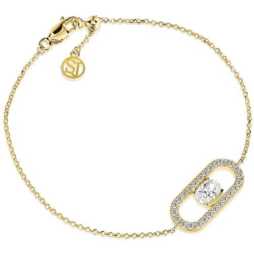 Bracelet SJ-B2360-CZ-YG 925 Argent - Sif Jakobs Jewellery - Modalova