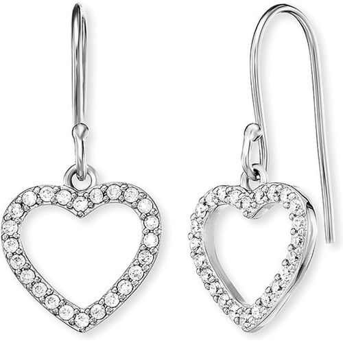 Boucles d'oreilles ERE-HEARTSHINY-ZI-H 925 Argent - Engelsrufer - Modalova