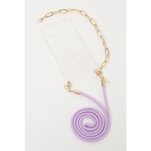 Coque de téléphone à bandoulière Lilac Shortgold pour iPhone 11 Pro Max - Ateljé - Modalova