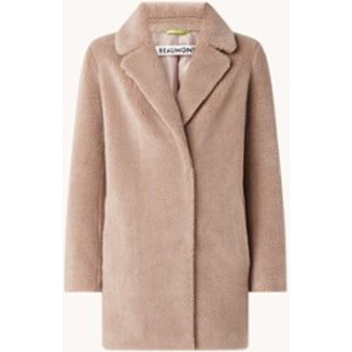 Manteau Camilia en teddy avec poches latérales - Beaumont - Modalova