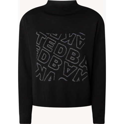 Pull Elonia en laine mélangée avec motif logo tricoté - Ted Baker - Modalova