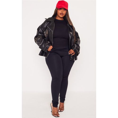 Plus Perfecto oversize en PU effet usé - PrettyLittleThing - Modalova