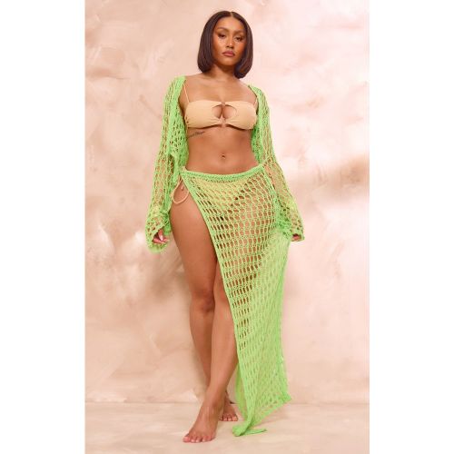 Shape Jupe longue en maille tricot à taille basse | Taille Small - PrettyLittleThing - Modalova