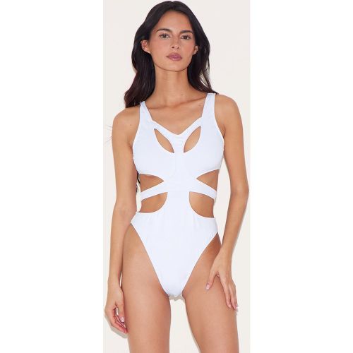 Maillot de bain doublé à découpes - PrettyLittleThing - Modalova