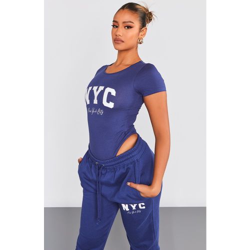 Body imprimé NYC à manches courtes - PrettyLittleThing - Modalova