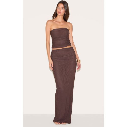 Jupe longue en mesh - PrettyLittleThing - Modalova