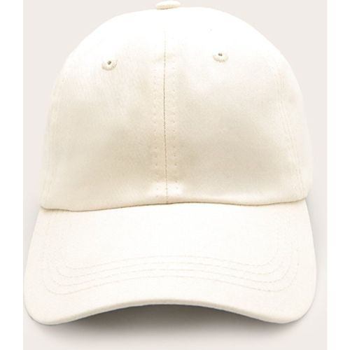 Casquette en coton crème, Crème - PrettyLittleThing - Modalova