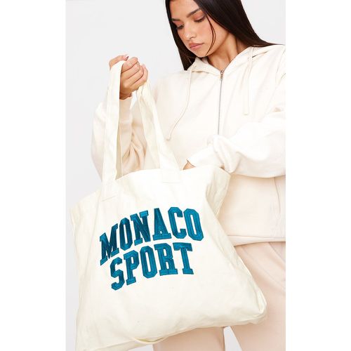 Tote bag imprimé "Monaco" - PrettyLittleThing - Modalova