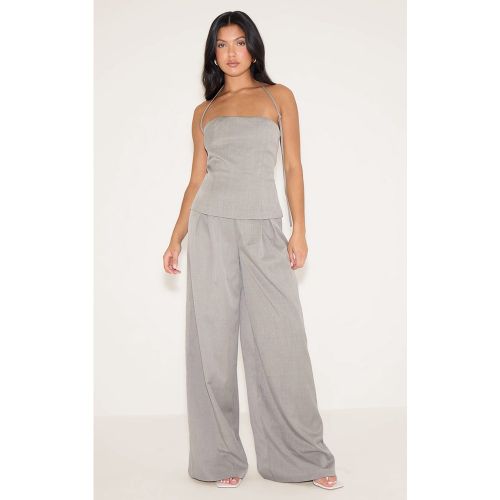 Combinaison de tailleur tissée à dos nu - PrettyLittleThing - Modalova