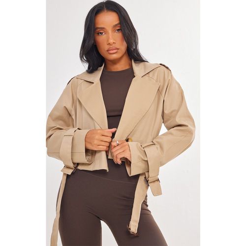 Trench court camel, Camel - PrettyLittleThing - Modalova