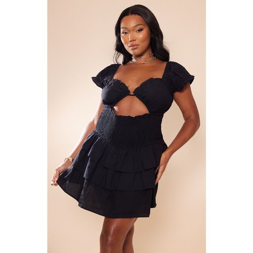 Plus Robe droite froncée à taille découpée - PrettyLittleThing - Modalova