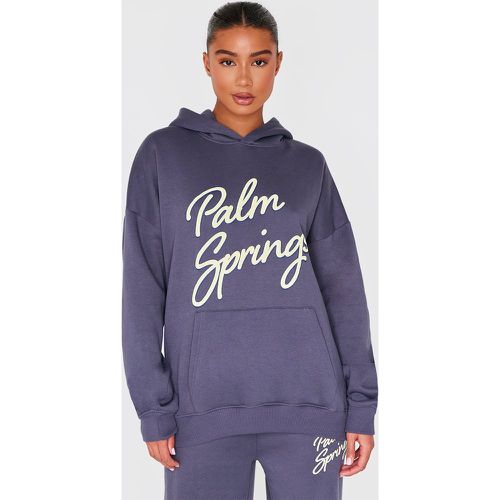 Hoodie oversize imprimé "Palm Springs" - PrettyLittleThing - Modalova