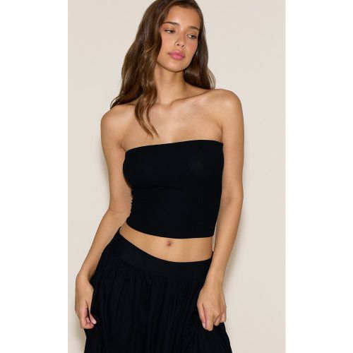 Top bustier côtelé doux - PrettyLittleThing - Modalova