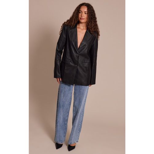 Tall Jean large vintage moyen délavé à lisérés surjetés | Taille 38 - PrettyLittleThing - Modalova