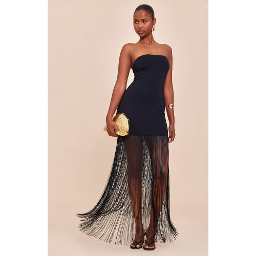Robe bustier longue douce à franges - PrettyLittleThing - Modalova
