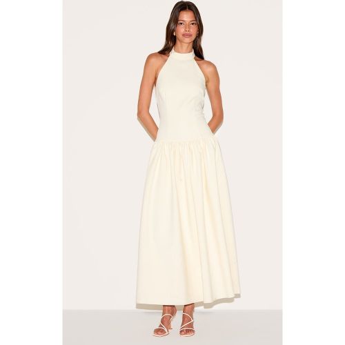 Robe longue de tailleur à col montant - PrettyLittleThing - Modalova