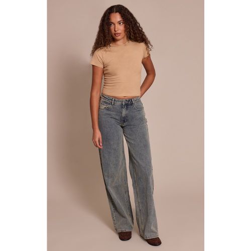 Tall Jean large délavé vintage à taille mi-haute | Taille 38 - PrettyLittleThing - Modalova