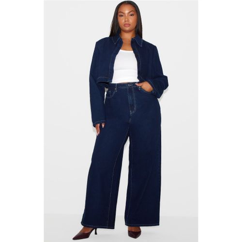 Plus Jean large à coutures contrastantes - PrettyLittleThing - Modalova