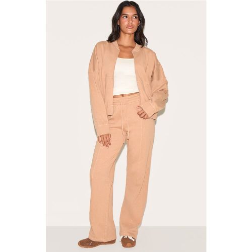 Jogging large délavé à détail coutures surjetées - PrettyLittleThing - Modalova