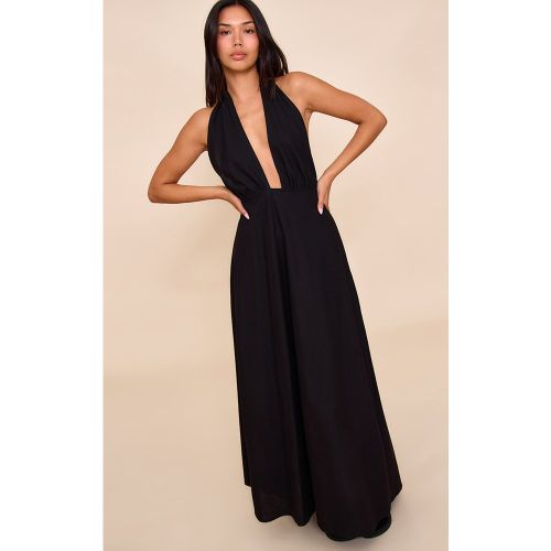 Robe longue à décolleté et dos nu - PrettyLittleThing - Modalova