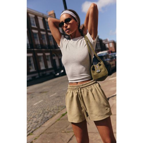 Short doublé à logo brodé - PrettyLittleThing - Modalova