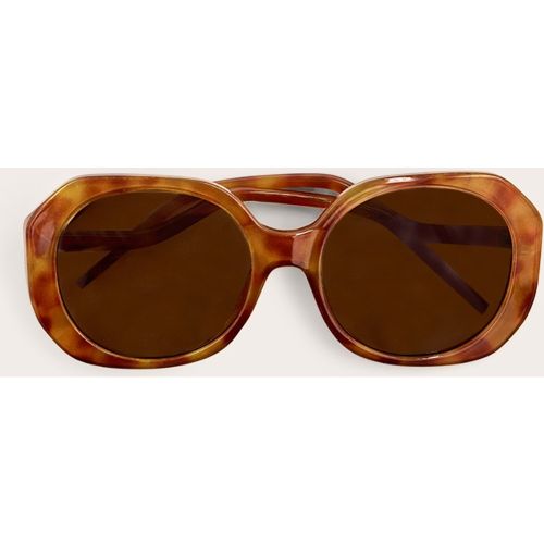 Lunettes de soleil carrées effet marbré à monture angulaire - PrettyLittleThing - Modalova