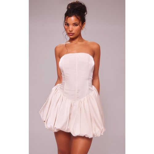 Mini-robe bustier bouffante à corset - PrettyLittleThing - Modalova