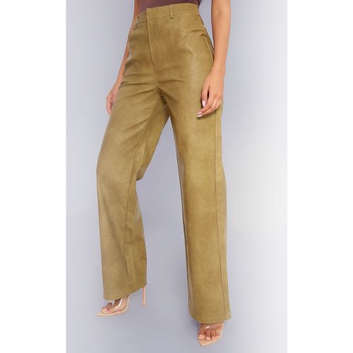 Pantalon droit délavé - PrettyLittleThing - Modalova
