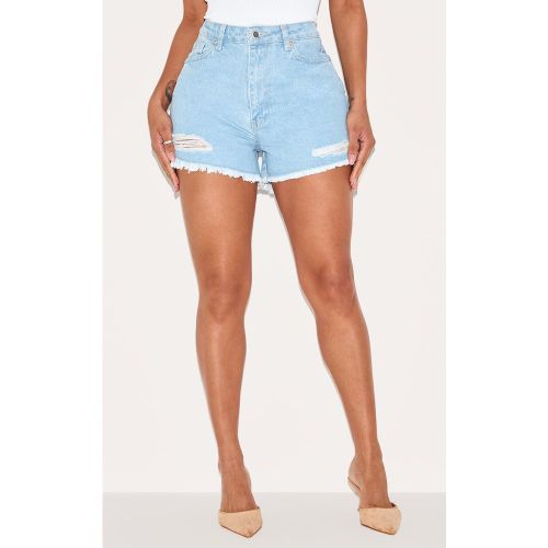 Shape Short en jean déchiré - PrettyLittleThing - Modalova