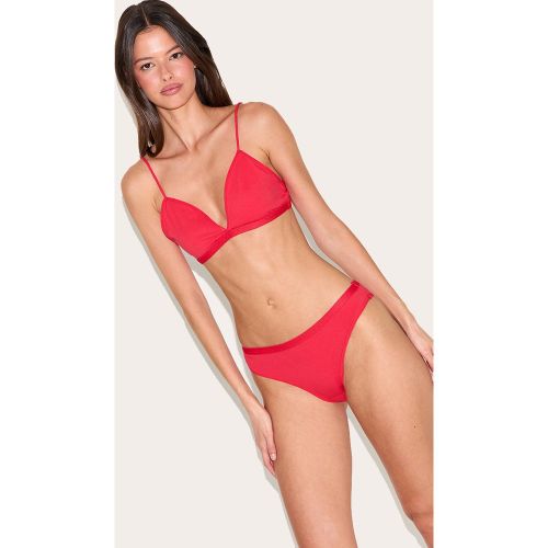 Ensemble de lingerie en jersey à bralette et string - PrettyLittleThing - Modalova
