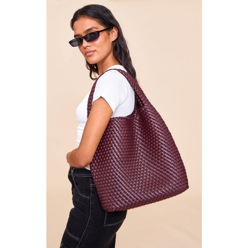 Sac à main en PU tressé - PrettyLittleThing - Modalova